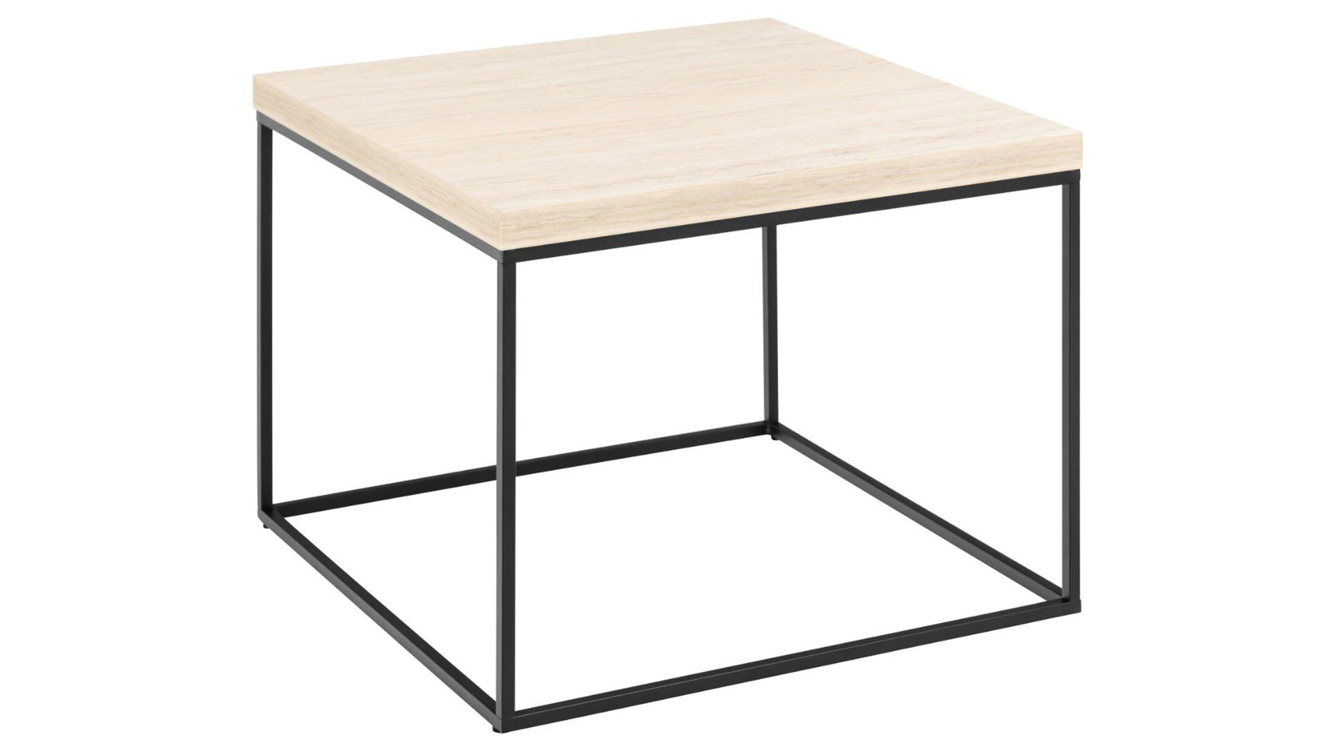 Couchtisch Actona group aus Holz in Beige Couchtisch Barossa Beige – ca. 60 x 60 cm