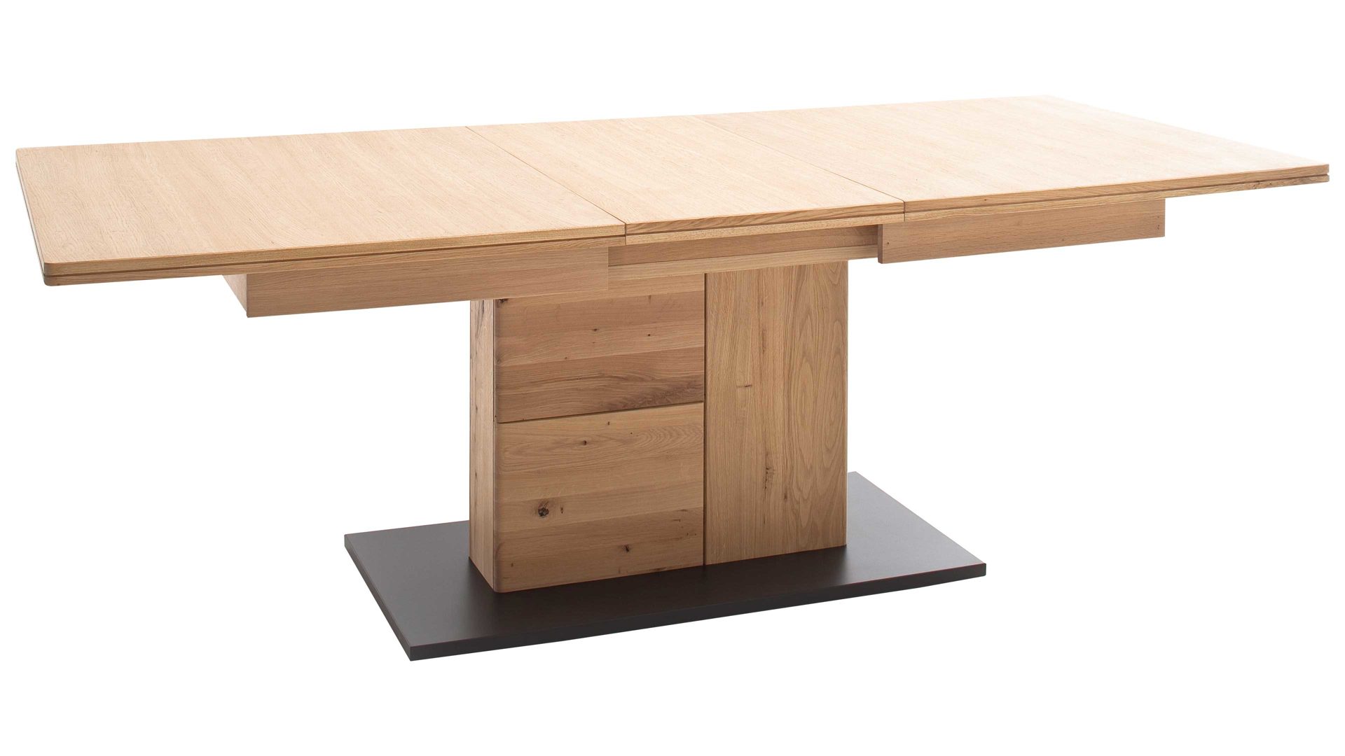 Auszugtisch Mca furniture aus Holz in Holzfarben Wohnprogramm Barcelona - Ausziehtisch geölte Balkeneiche – ca. 180 - 230 x 100 cm