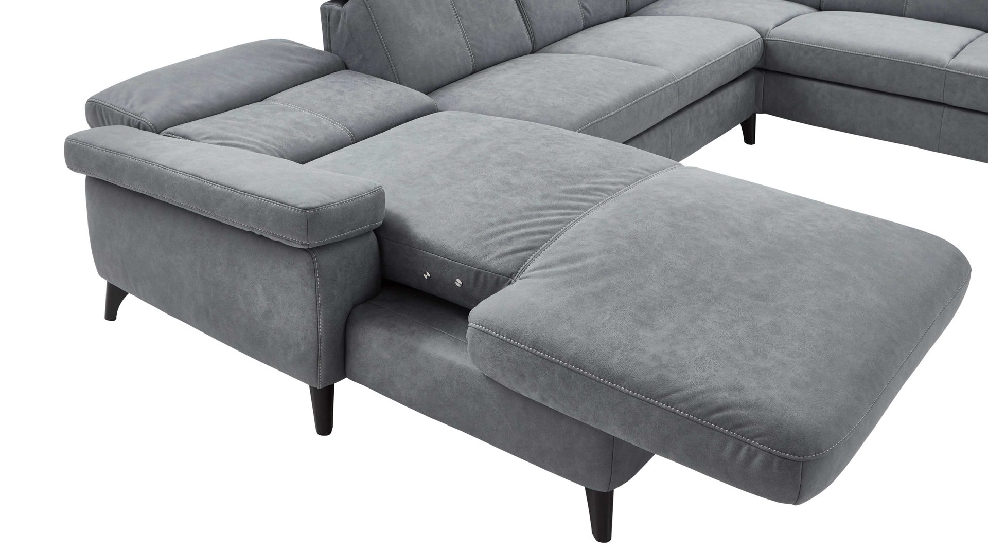 Funktion Steinpol polsteria aus Metall in Transparent Polsterprogramm Relaxa 10.0 PSG - Relaxfunktion Funktionsmehrpreis