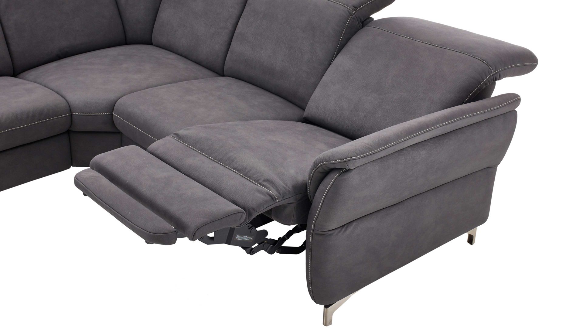 Funktion Steinpol polsteria aus Metall in Transparent Polstermöbel Serie Senturo System - motorische TV-Funktion für Einsitzer-Elemente