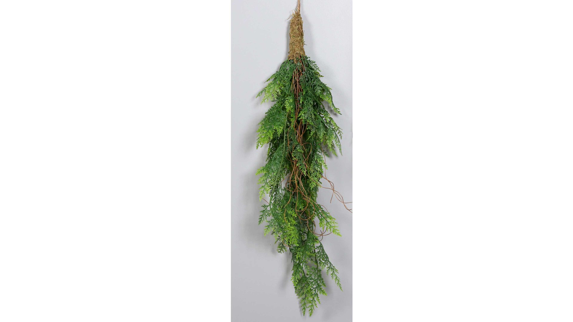Zweig Dpi aus Kunststoff in Grün hängendes Grünbündel Konifere - Länge ca. 50 cm