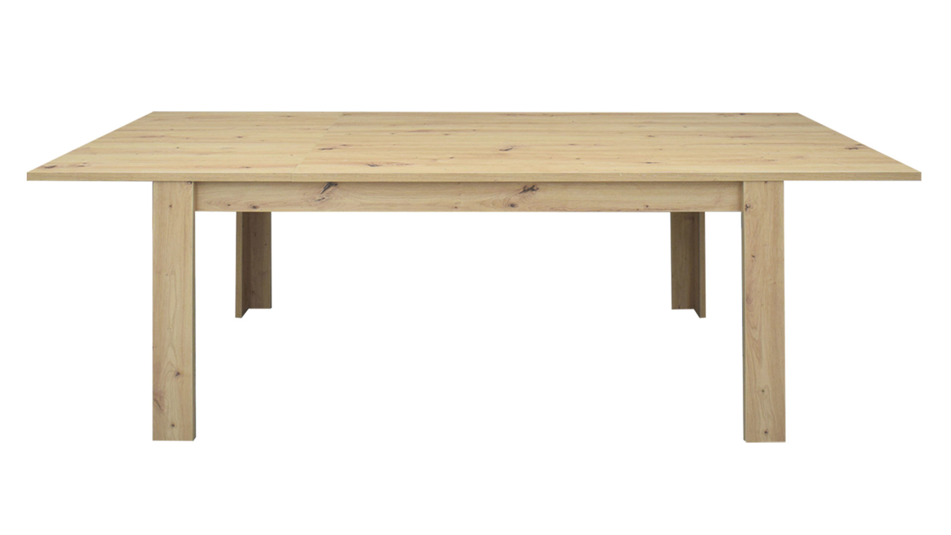 Auszugtisch Mäusbacher aus Holz in Holzfarben Tischserie Flix - Esstisch mit Einlegeplatte Asteiche - ca. 110-150 x 60 cm