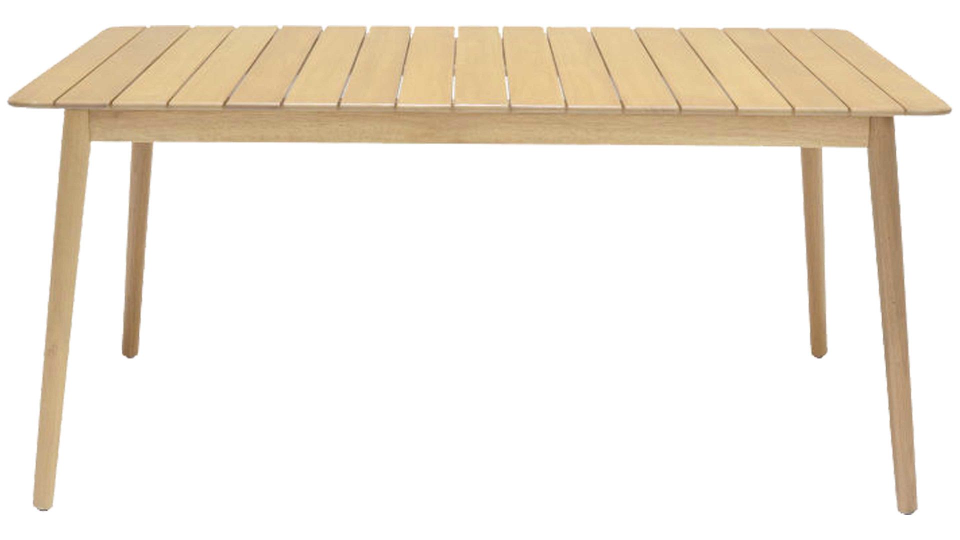 Gartentisch Scancom aus Holz in Holzfarben LifestyleGarden® Gartenmöbel-Serie Nassau - Esstisch teakfarbenes  Eukalyptusholz - ca. 160 x 90 cm