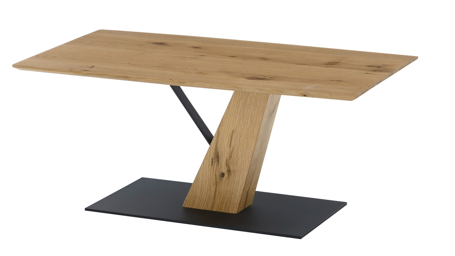 Couchtisch A better place furniture aus Holz in Holzfarben Couchtisch Brescia Eiche – ca. 110 x 60 cm