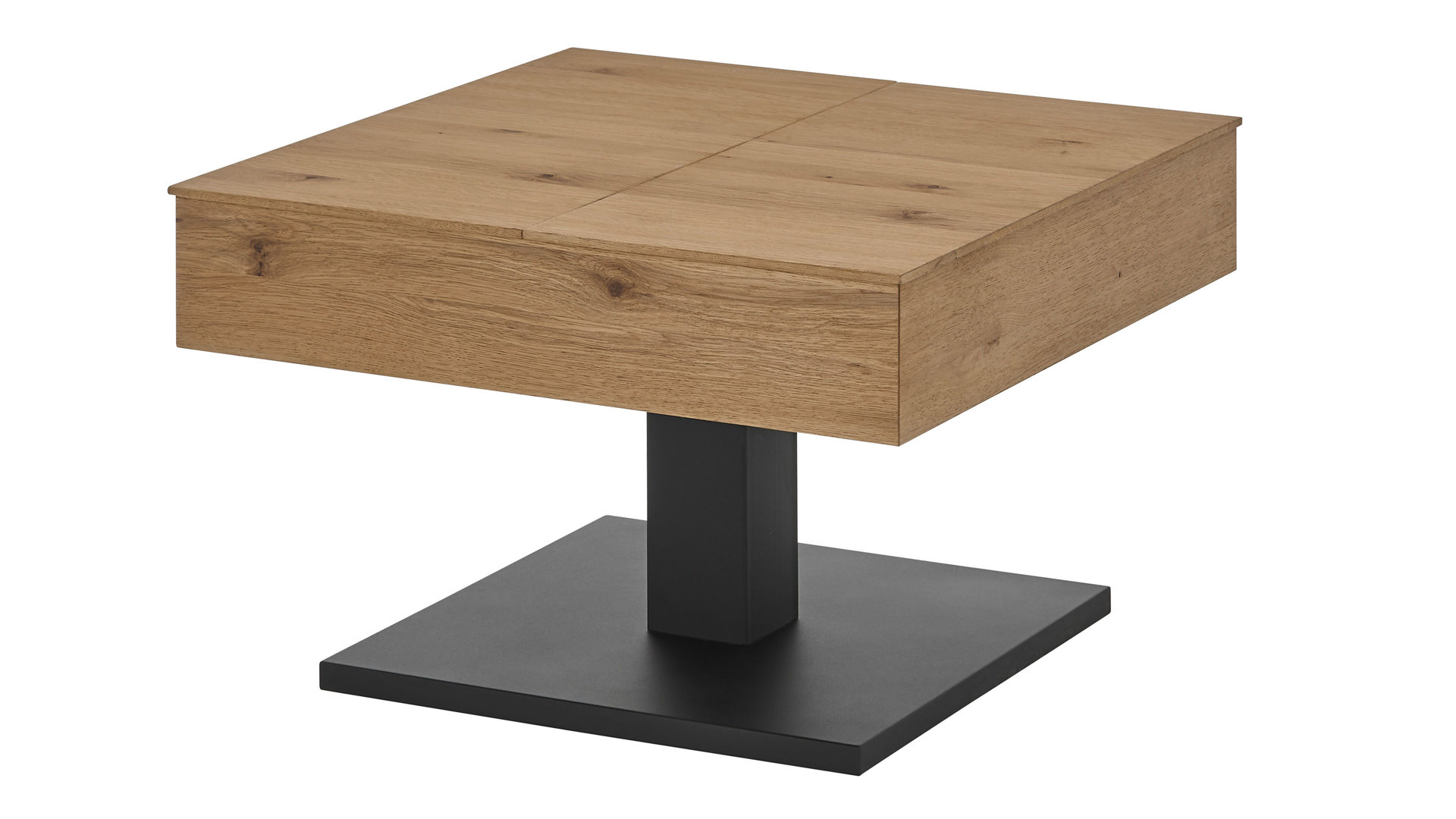 Couchtisch A better place furniture aus Holz in Holzfarben Couchtisch Ashton Eiche – ca. 79 x 45 cm