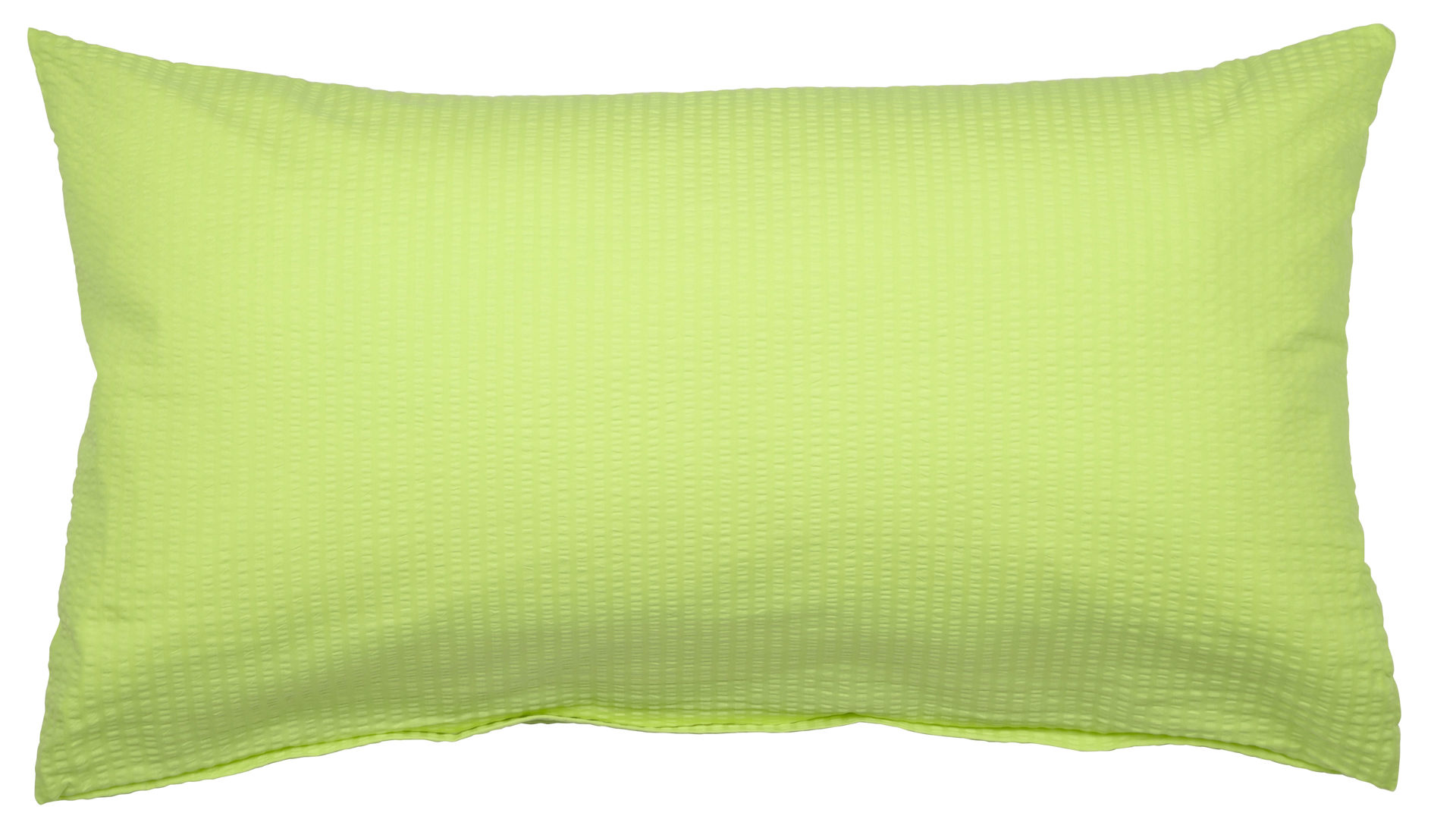 Kissenbezug /-hülle Janine aus Naturfaser in Grün Janine® Kissenbezug apfelgrün – ca. 40 x 80 cm