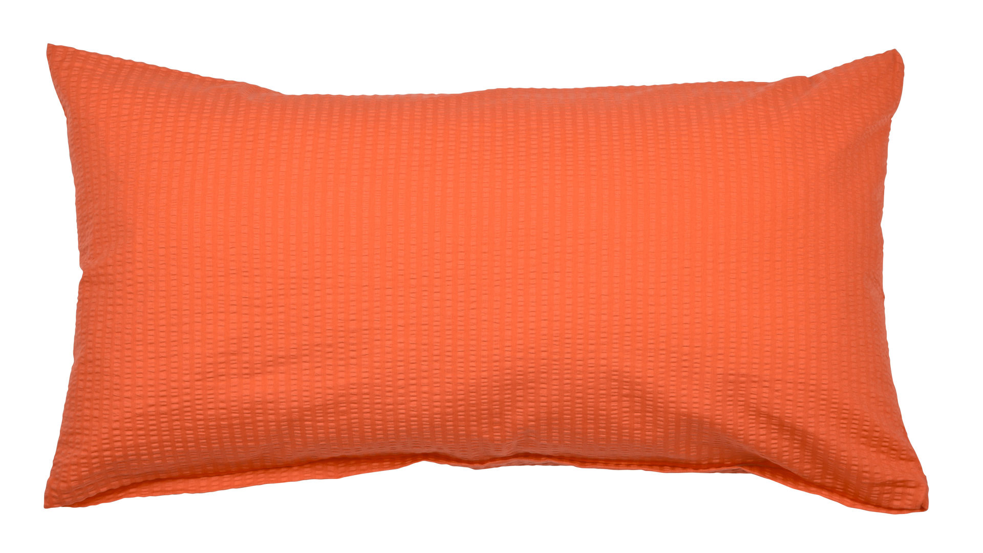 Kissenbezug /-hülle Janine® aus Naturfaser in Orange Janine® Kissenbezug orange – ca. 40 x 80 cm