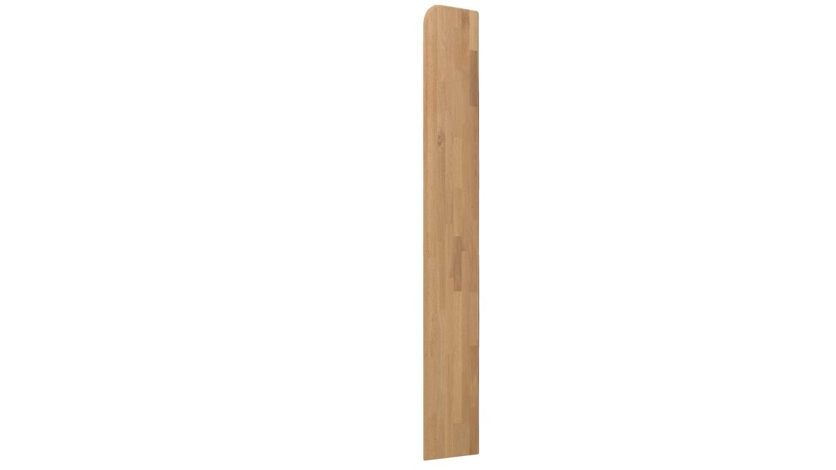 Seitenstollen Interliving aus Holz in Holzfarben Interliving Wohnzimmer Serie 2028 - Mittelstollen 6020 Wildeiche - Höhe ca. 206 cm