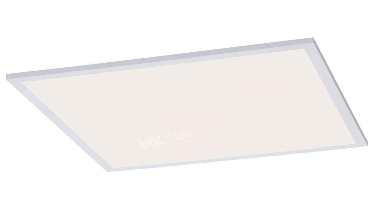Deckenleuchte Paul neuhaus aus Kunststoff in Weiß Paul Neuhaus LED-Deckenleuchte Q®-FLAG Aluminium & Acrylglas – ca. 62 x 62 cm