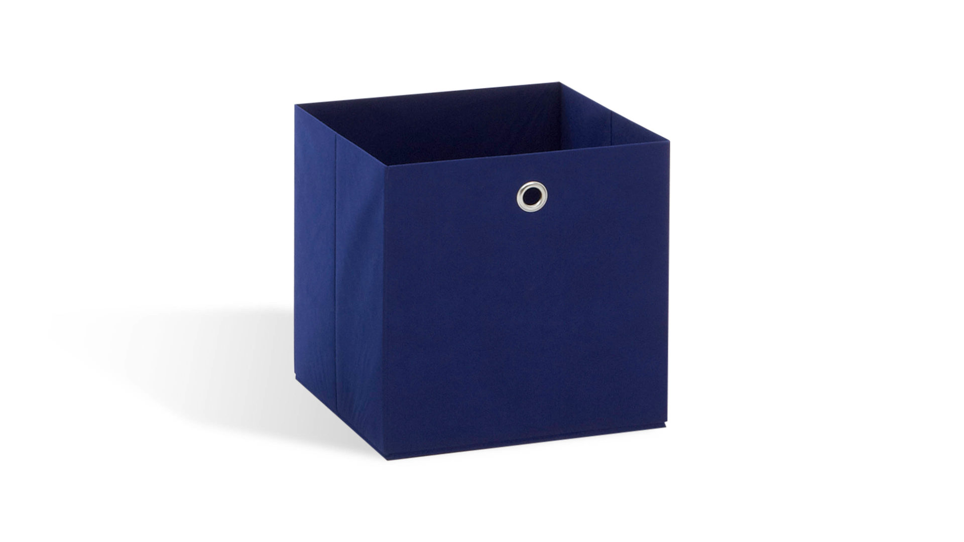 Faltbox Fmd furniture aus Stoff in Blau Faltbox royalblaues, verstärktes Vlies - ca. 32 x 32 cm