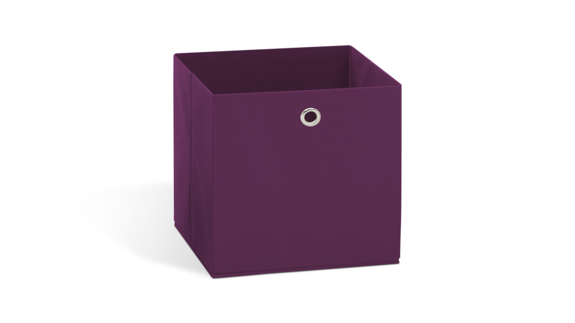 Faltbox Fmd furniture aus Stoff in Lila Faltbox lilafarbenes, verstärktes Vlies - ca. 32 x 32 cm