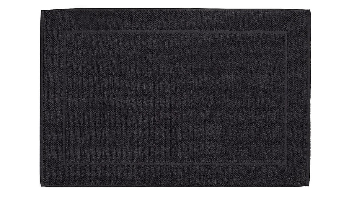 Kela | keck & lang aus Baumwolle in Schwarz kela Badematte Lavinia Schwarz - ca. 60 x 100 cm