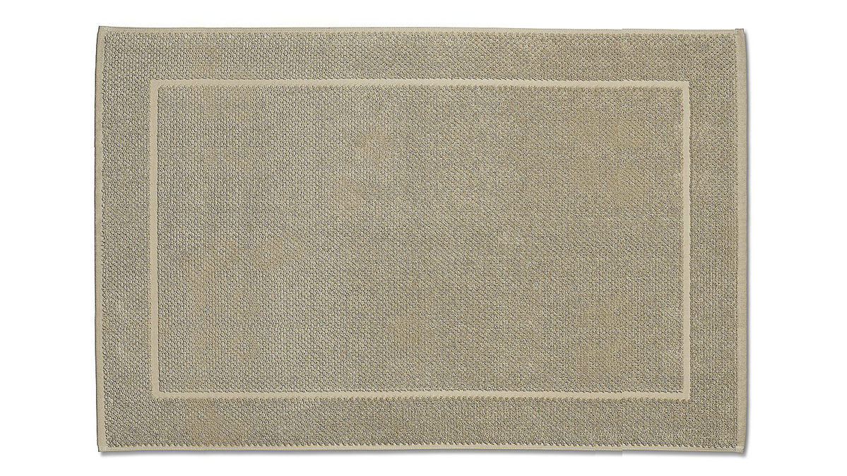 Kela | keck & lang aus Baumwolle in Beige kela Badematte Lavinia Beige - ca. 60 x 100 cm