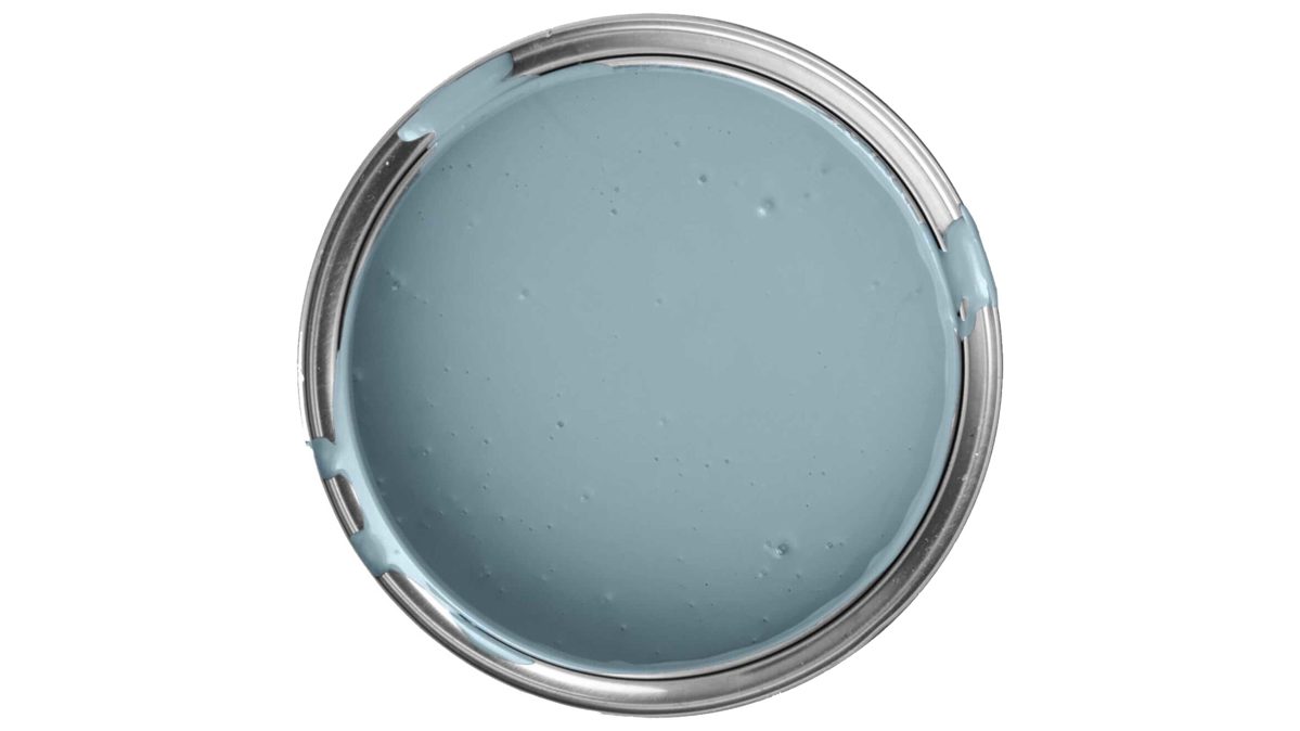 Wandfarbe MissPompadour aus Farben und Lacke in Blau MissPompadour Wandfarbe - Die Wertvolle Blau mit Grau - 2,5 Liter
