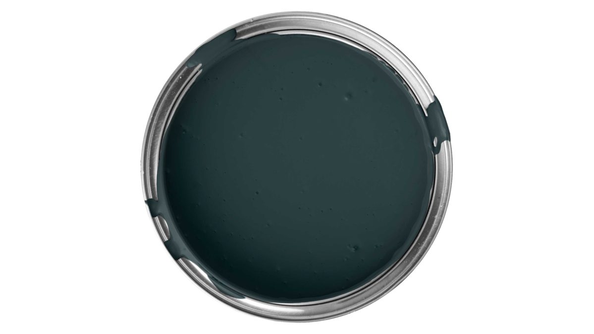 Wandfarbe MissPompadour aus Farben und Lacke in Blau MissPompadour Wandfarbe - Die Wertvolle Grün mit Schwarz - 2,5 Liter