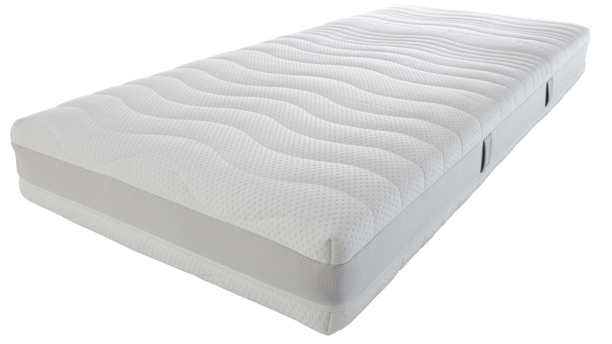 Kaltschaummatratze Interliving aus Stoff in Weiß Interliving Matratze Medikontur 1910 Kaltschaum, H2 – Liegefläche ca. 90 x 200 cm