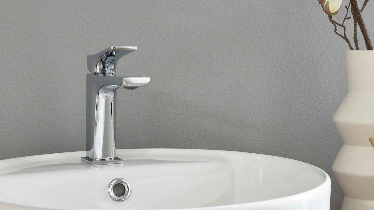 Nobilia® bad | il Interliving Bad Serie 7332 - Waschtisch-Armatur Chrom