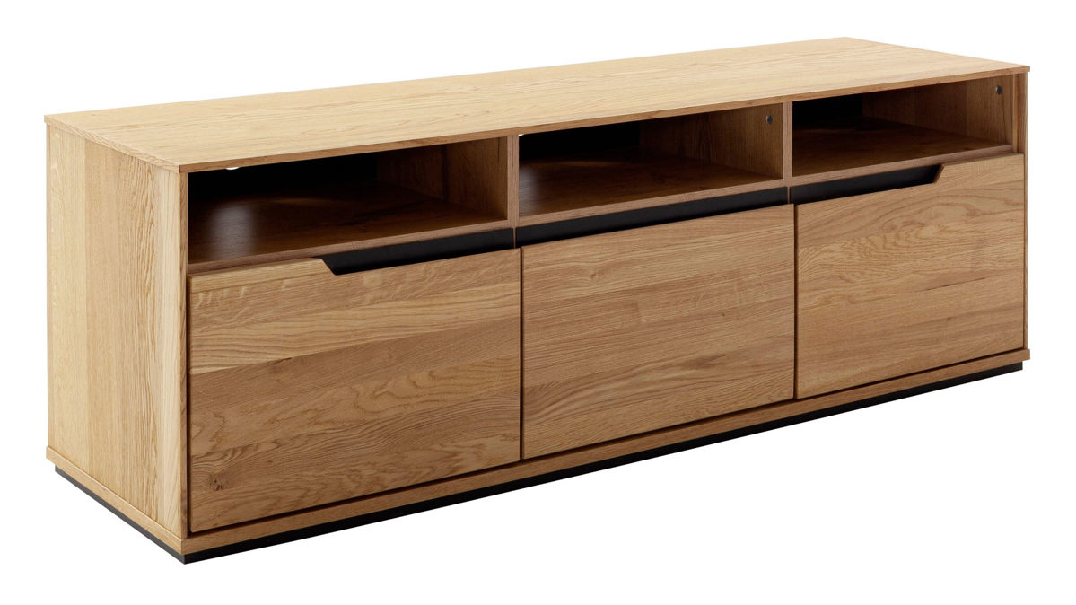 Medienmöbel Mca direkt aus Holz in Holzfarben Wohnprogramm Araya - TV-Element Wildeiche - ca. 153 x 51 cm