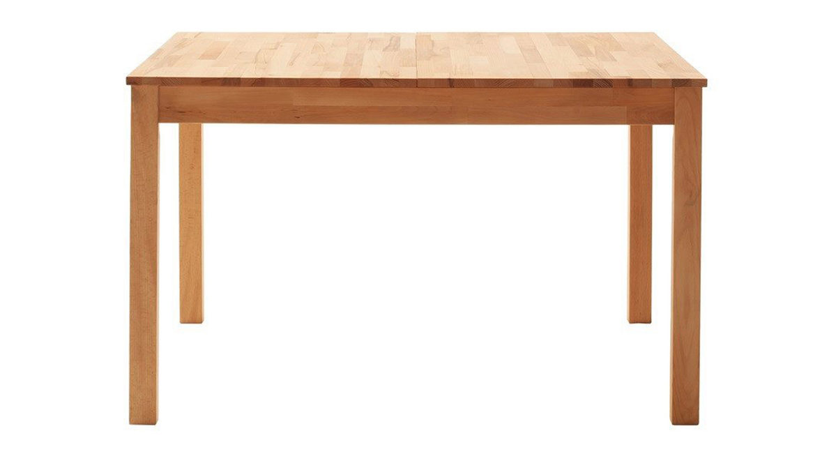 Auszugtisch Mca direkt aus Holz in Holzfarben Auszugtisch Basco Kernbuche - ca. 125 - 165 x 80 cm