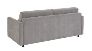 Schlafsofa Bali aus Stoff in Grau Schlafsofa Verona mit Faltbettfunktion grauer Bezug 3402 - Liegefläche ca. 160 x 200 cm