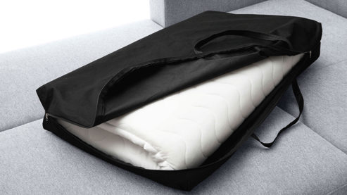 Ecksofa Nova via aus Stoff in Grau Ecksofa Louis de Luxe - Schlaffunktion mit Bettkasten grauer Bezug - Stellfläche ca. 235 x 184 cm