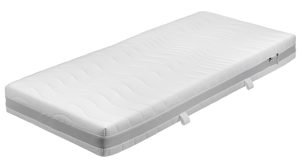 Schaumstoffmatratze Interliving aus Stoff in Weiß Interliving Matratze Medikontur 1908 offenporiger Schaum, H4 – Liegefläche ca. 160 x 200 cm