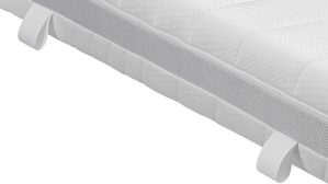 Schaumstoffmatratze Interliving aus Stoff in Weiß Interliving Matratze Medikontur 1908 offenporiger Schaum, H4 – Liegefläche ca. 90 x 200 cm