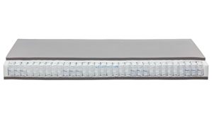 Federkernmatratze Interliving aus Stoff in Weiß Interliving Matratze Medikontur 1909 Taschenfederkern, H3 – Liegefläche ca. 90 x 200 cm