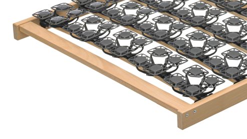 Lattenrost Interliving aus Kunststoff in Holzfarben Interliving Lattenrost Serie 1954 nicht verstellbar – Liegefläche ca. 90 x 200 cm