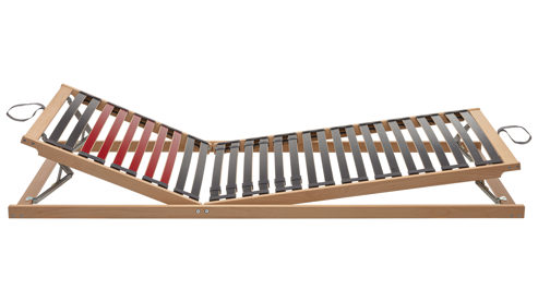 Lattenrost Interliving aus Holz in Holzfarben Interliving Lattenrost Serie 1951 - V6150 manuelle Kopf- und Fußteilverstellung – Liegefläche ca. 90 x 200 cm