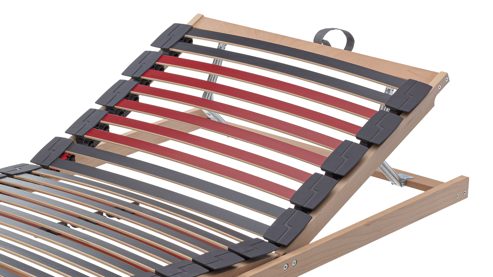 Lattenrost Interliving aus Holz in Holzfarben Interliving Lattenrost Serie1952 manuell mit Hebehilfe – Liegefläche ca. 90 x 200 cm