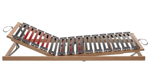 Lattenrost Interliving aus Holz in Holzfarben Interliving Lattenrost Serie1952 manuell mit Hebehilfe – Liegefläche ca. 90 x 200 cm