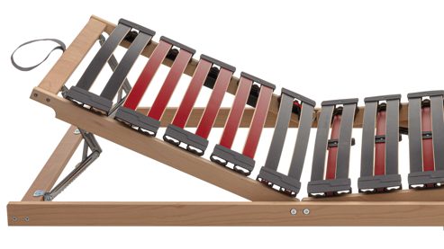 Lattenrost Interliving aus Holz in Holzfarben Interliving Lattenrost Serie1952 mit Hebehilfe manuell mit Hebehilfe – Liegefläche ca. 90 x 200 cm