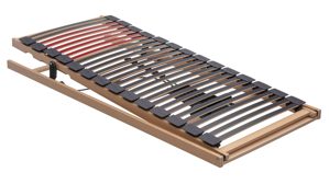 Lattenrost Interliving aus Holz in Holzfarben Interliving Lattenrost Serie 1952 - Lattenrahmen mit Reflux-Verstellung motorisch mit Handschalter – Liegefläche ca. 80 x 200 cm