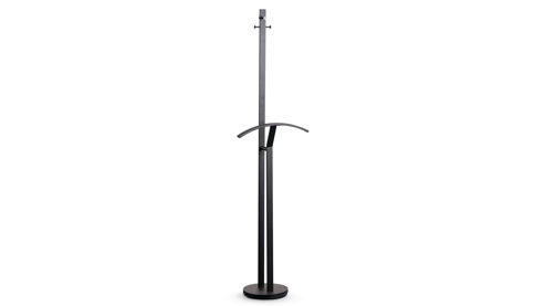 Standgarderobe M2 kollektion aus Metall in Schwarz Kleiderständer Leni Schwarz - Höhe ca. 175 cm