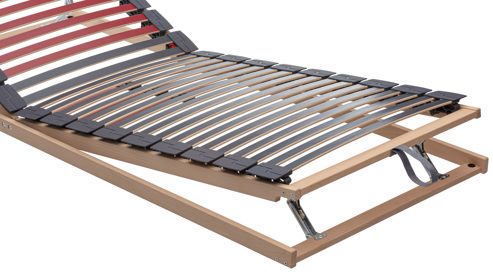 Lattenrost Interliving aus Holz in Holzfarben Interliving Lattenrost Serie 1952 - V6250 manuell – Liegefläche ca. 90 x 200 cm