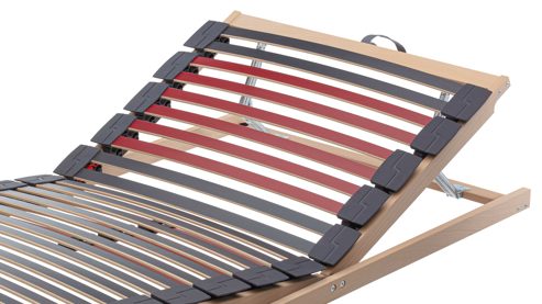 Lattenrost Interliving aus Holz in Holzfarben Interliving Lattenrost Serie 1952 - V6250 manuell – Liegefläche ca. 90 x 200 cm