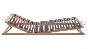 Lattenrost Interliving aus Holz in Holzfarben Interliving Lattenrost Serie 1952 - V6250 manuell – Liegefläche ca. 90 x 200 cm