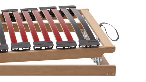 Lattenrost Interliving aus Holz in Holzfarben Interliving Lattenrost Serie 1952 - V6230 Reflux-Verstellung – Liegefläche ca. 90 x 200 cm