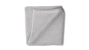 Handtuch Kela | keck & lang aus Naturfaser in Hellgrau Handtuchserie Ladessa - Handtuch felsgraue Baumwolle - ca. 50 x 100 cm