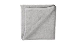 Duschhandtuch Kela | keck & lang aus Naturfaser in Hellgrau Handtuchserie Ladessa - Duschtuch felsgraue Baumwolle - ca. 70 x 140 cm