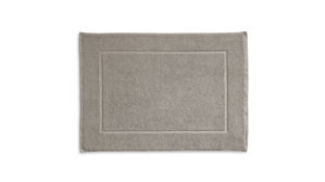 Badematte / Badeteppich Kela | keck & lang aus Naturfaser in Grau Handtuchserie Ladessa - Badematte silbergraue Baumwolle - ca. 60 x 100 cm