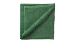 Duschhandtuch Kela | keck & lang aus Naturfaser in Grün Handtuchserie Ladessa - Duschtuch blattgrüne Baumwolle - ca. 70 x 140 cm