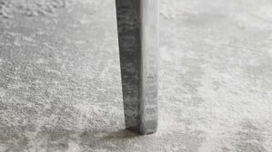 Polsterhocker modulmaster aus Leder in Anthrazit Modulmaster MM-PN1200 - Polsterhocker mit Funktion anthrazitfarbenes Leder Torro & glänzende Metallfüße – ca. 87 x 65 cm