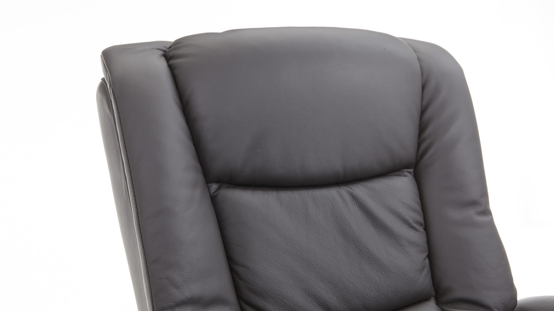 Fernsehsessel Duo collection aus Kunstleder Leder in Braun TV-Sessel, ein Polstermöbel mit Federkern schokobraunes Leder & Kunstleder