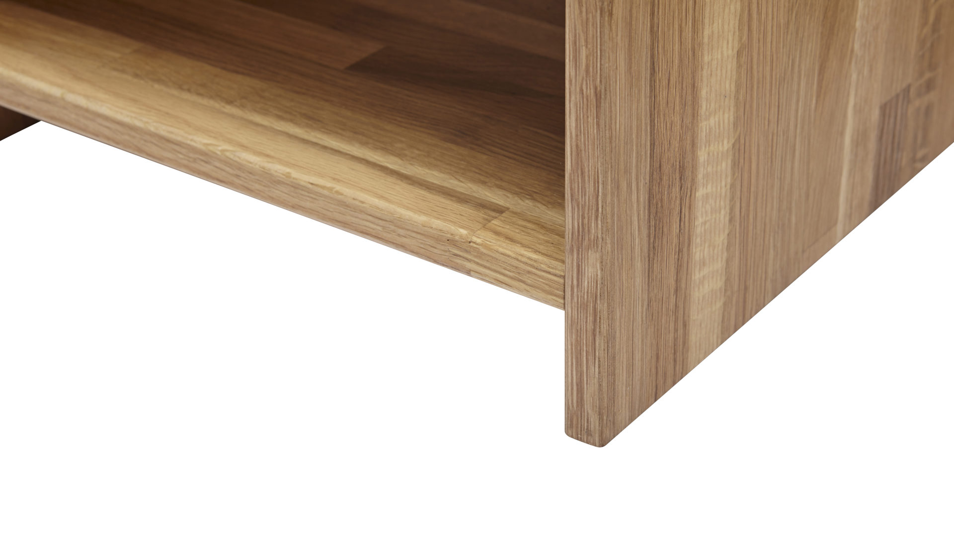 Nachtkommode Elfo-möbel aus Holz in Holzfarben Massivholzmöbel bzw. Nachtkommode geölte Wildeiche – eine Schublade