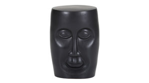 Beistelltisch Gutmann factory® aus Keramik in Schwarz Beistelltisch Keramos schwarze Keramik - Durchmesser ca. 33 cm