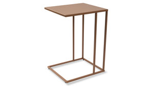 Beistelltisch M2 kollektion aus Metall in Braun Beistelltisch Timur 1 Mocca – ca. 38 x 43 cm