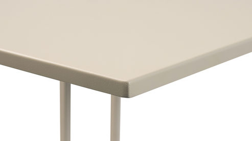 Beistelltisch M2 kollektion aus Metall in Beige Beistelltisch Timur 1 Beige – ca. 38 x 43 cm