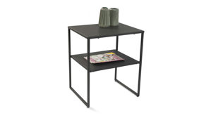 Beistelltisch M2 kollektion aus Metall in Anthrazit Beistelltisch Timur 2 Anthrazit – ca. 50 x 40 cm